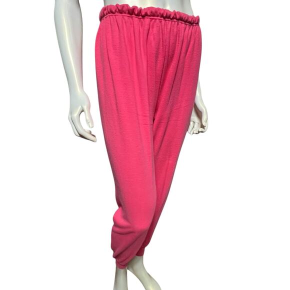 LAPS Pink Jogger Sweatpants S Soft Cotton Blend Comfy Lounge & Activewear - Picture 8 of 10